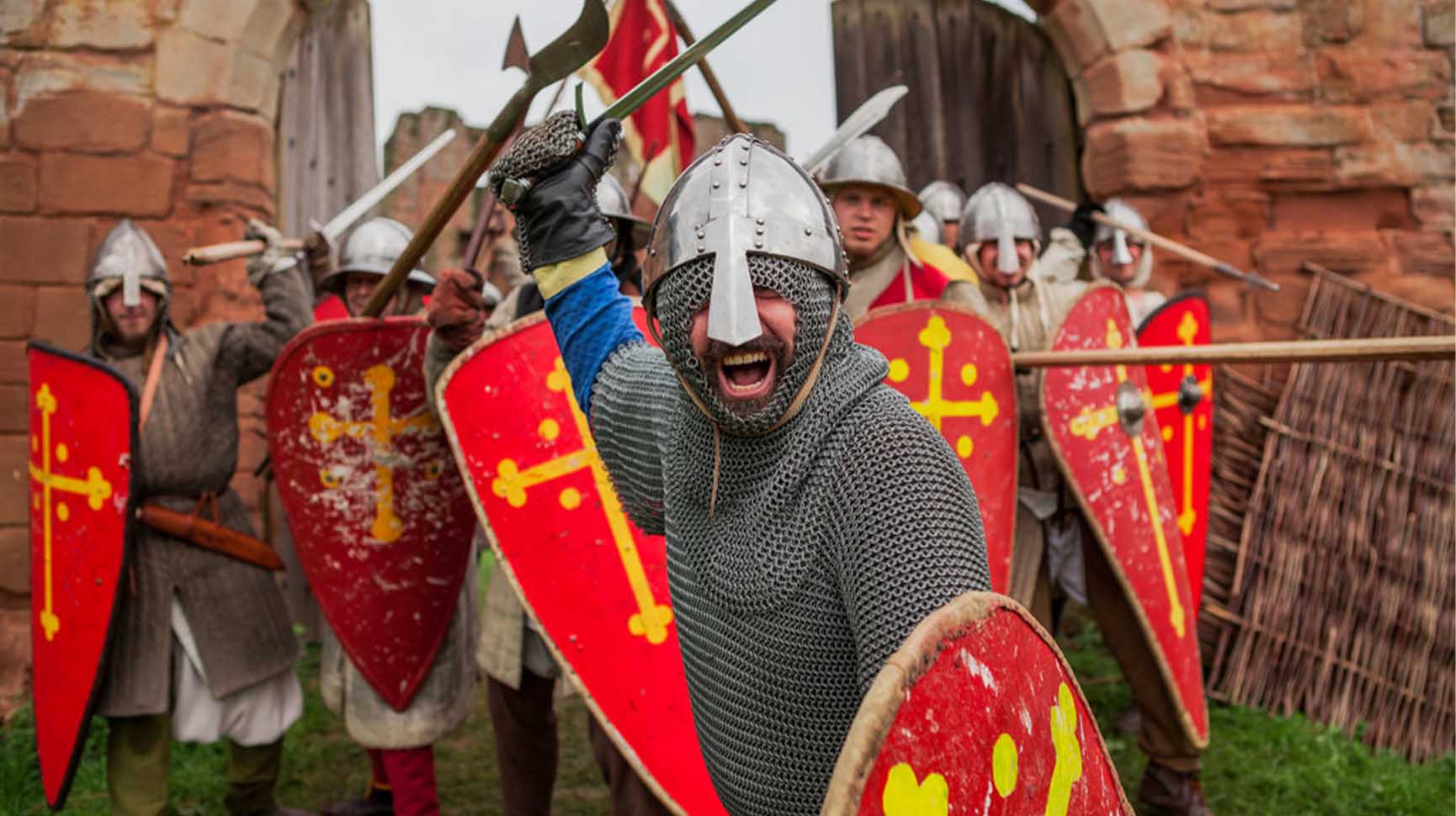 Knight's Tournament at Bolsover Castle - English Heritage